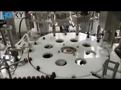 Máquina automática de llenado de aceite esencial con tapa 40BPM para botellas de vidrio