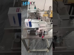 Tipo de escritorio de la máquina de etiquetado de esquina de caja