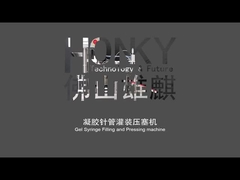 Máquina automática de llenado de tubos para jeringas