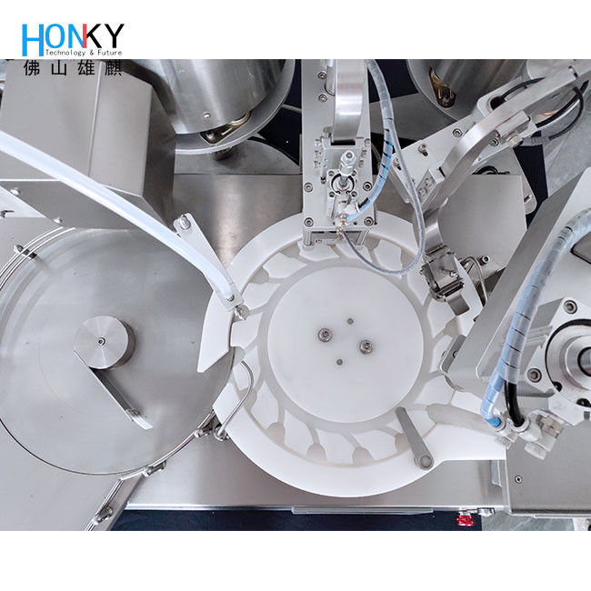 Máquina automática de llenado de frascos de 5 ml de escritorio con velocidad de 30 botellas por minuto para el llenado de medicamentos