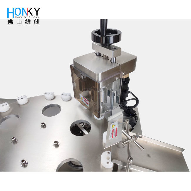 Máquina automática de llenado y tapado de tubos cirúrgicos de escritorio de 2 ml con sistema de doble cabeza para el llenado de biorreactores