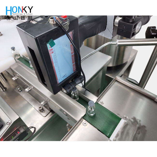 Automatic 3ml Frozen-Dry Powder Liquid Filling Machine With Semi-Pre-Pressing Function For The Frozen Dry Pre-Pressing