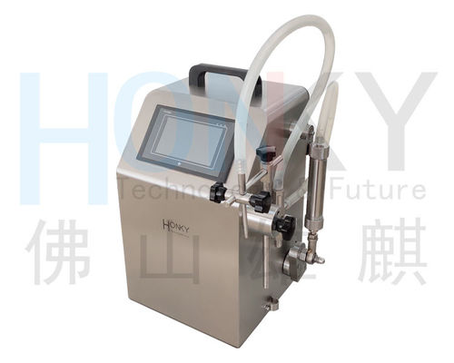 Deskop Máquina portátil de llenado de botellas de 30 ml con servicios de instalación gratuitos para la industria de llenado de líquidos