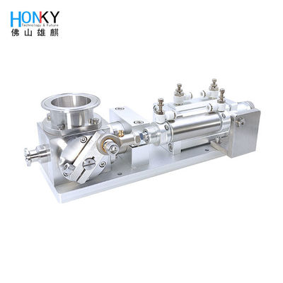 Maquinaria de embalaje de tiras de comida para gatos con motor de aire con bomba de pistón de cerámica de alta velocidad para embalaje de mermelada