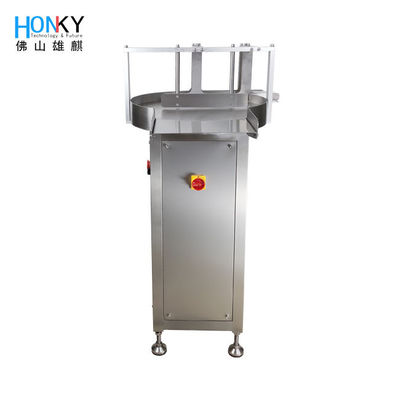 Alimentación de botellas redondas de diámetro de 50 cm personalizada para línea de producción automática con construcción de acero inoxidable 304