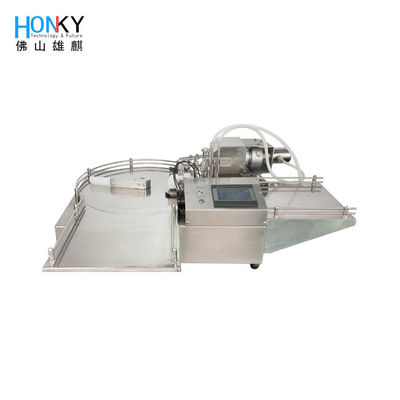 5ml Vial Desktop Liquid Filling Machine para lote líquido de Pharma el pequeño