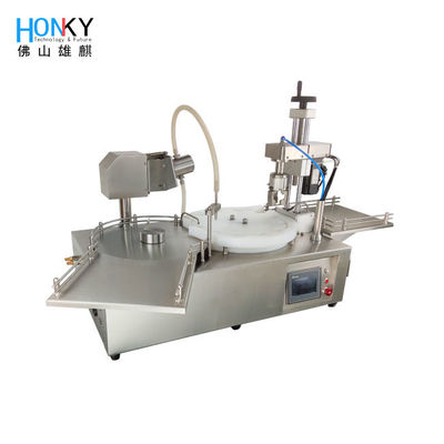 Máquina que capsula del aceite esencial del embotellado de escritorio del dropper para el cosmético