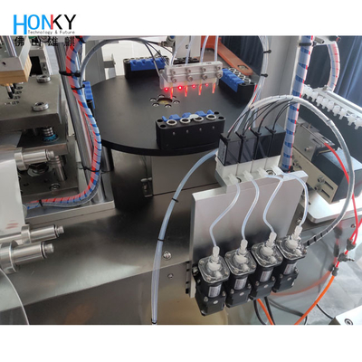 60 botellas por minuto Máquina automática de llenado de botellas líquidas con alta eficiencia de llenado Certificado ROHS